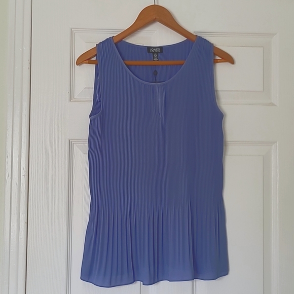 NWT Jones New York Pleated Top ❤️ - Picture 1 of 6